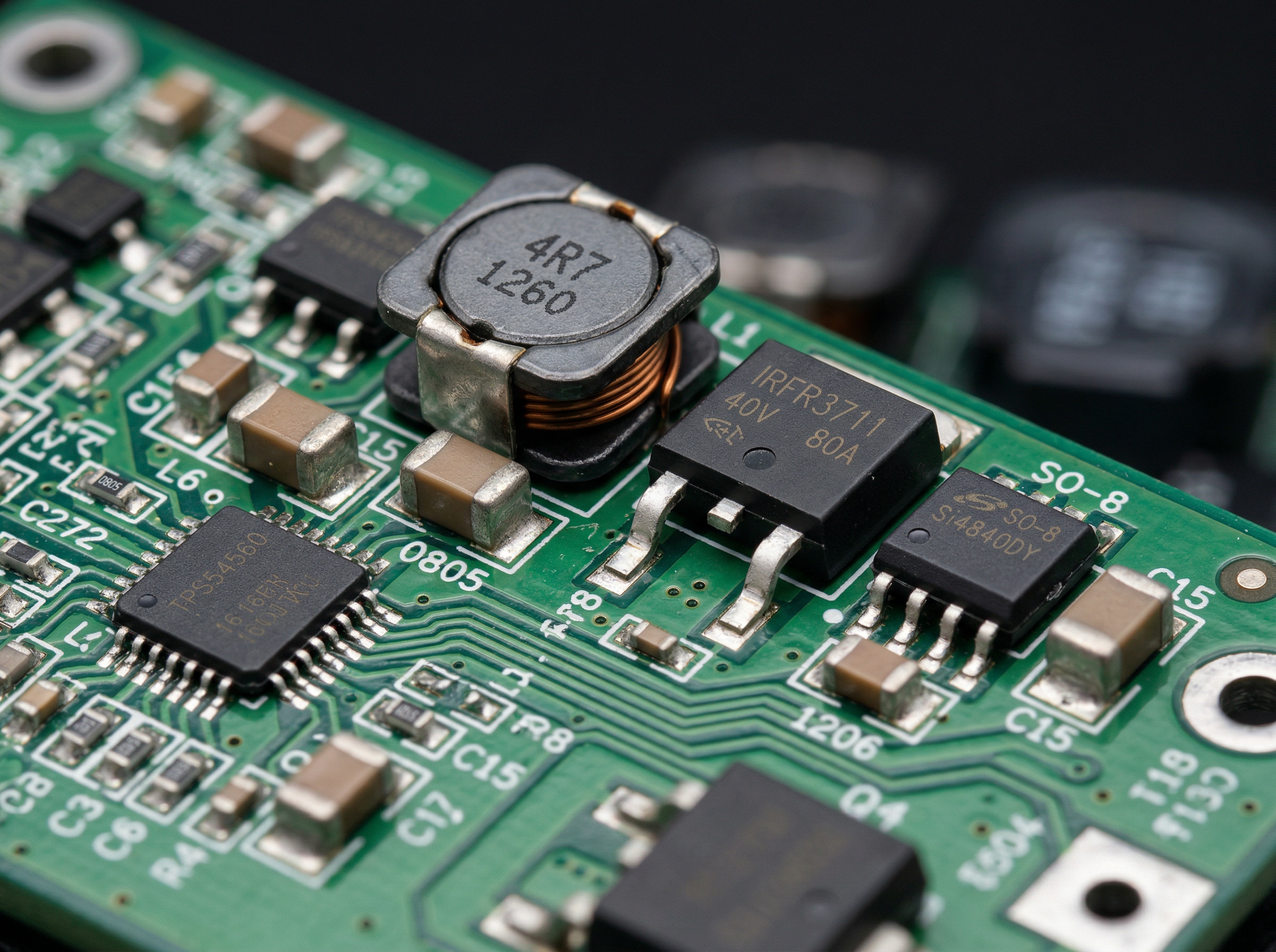 Convertisseur DC-DC — carte électronique de puissance SMD